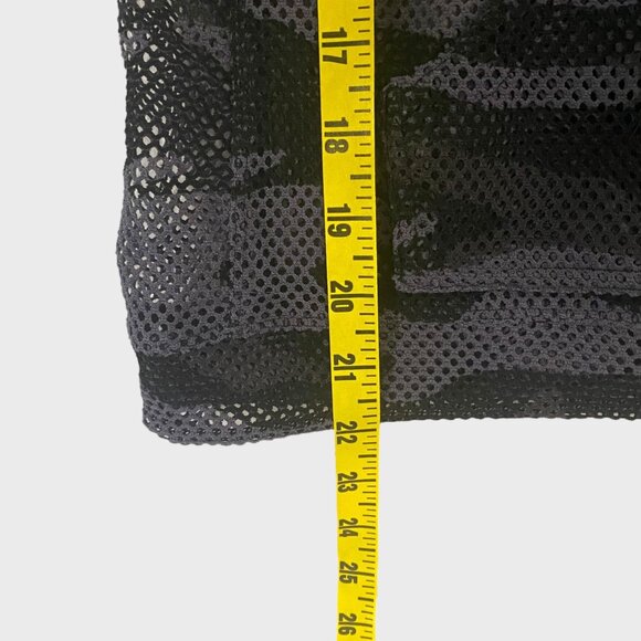 Calvin Klein Performance Camo Printed Mesh Vest Black/Gray Women's Size Small - Picture 11 of 11